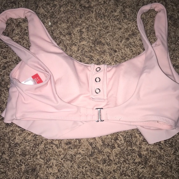 Baby pink bathing suit top - Picture 2 of 3